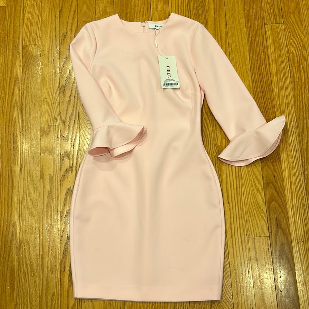 Pale pink LIKELY dress